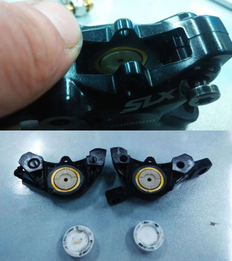 XT/M785/M7000/M8000/SLX675-902 Запчасти для велосипедных тормозов, запчасти для тормозов Shimano, металлический поршень, Гидравлический Тормозной суппорт, запчасти