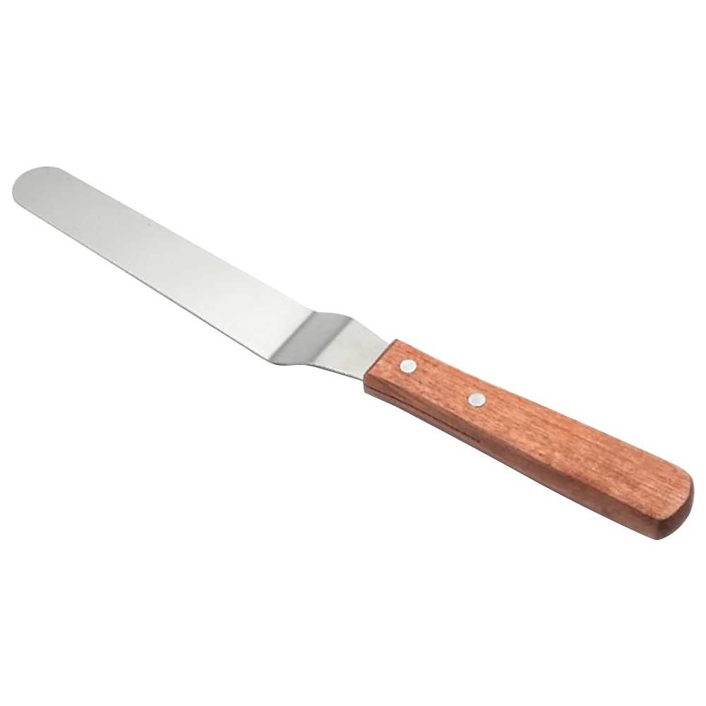 

8 Inch 6 Inch Butter Baking Butter Stainless Steel Spatula Cake Dessert Baking Spatula
