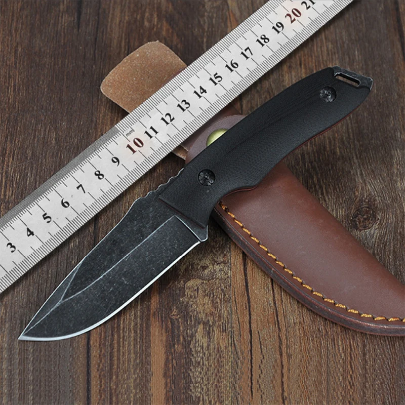 Бесплатная доставка уникальный охотничий нож с фиксированным лезвием ножи для