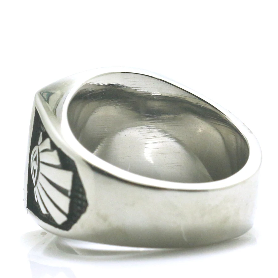Mens Boys 316L Stainless Steel Cool Hope Freemasons Ring Newest | Украшения и аксессуары