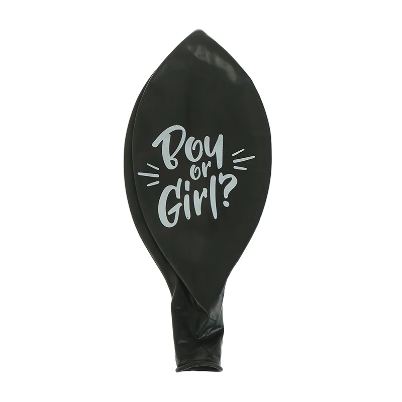 36 дюймовый черный круглый латексный шар конфетти для мальчиков или девочек