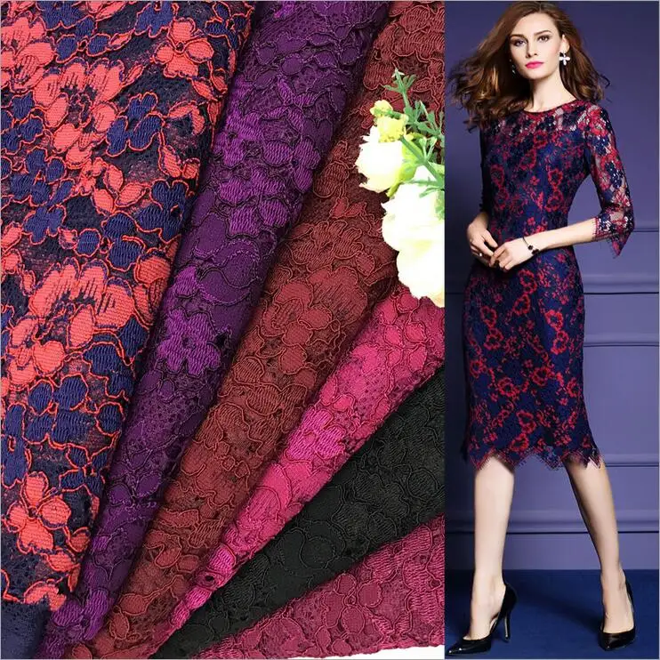 Красный синий фиолетовый бордовый темно красный фусион черный 6 цветов высокое