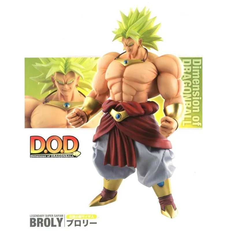 Экшн фигурка Dragon Ball Broli игрушки для фильмов Z DIY дисплей DOD модель на день рождения