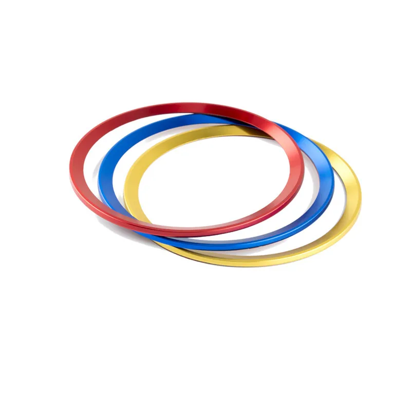 4 шт./компл. наклейка на крышку ступицы колеса декоративное круглое кольцо для