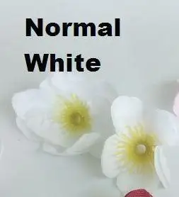 Искусственные шелковые цветы вишни 40х25 мм, 9 цветов, 200 шт.