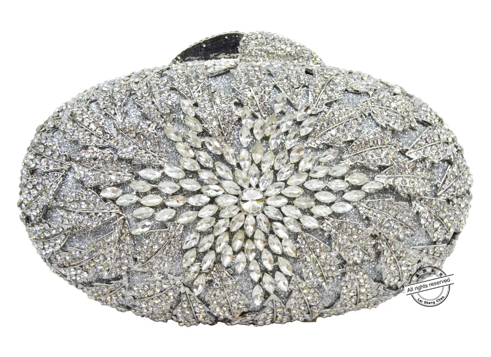 Роскошные женские сумки-Хобо вечерние клатчи сумки со стразами кошельки с рамкой