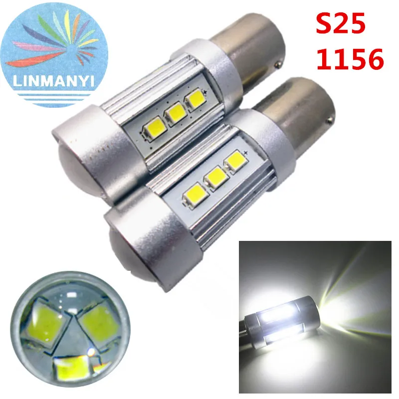 2 шт. * S25 BA15S 1156 Samsung 2835 15smd 15led основные подсветки указатели поворота стоп-сигнал