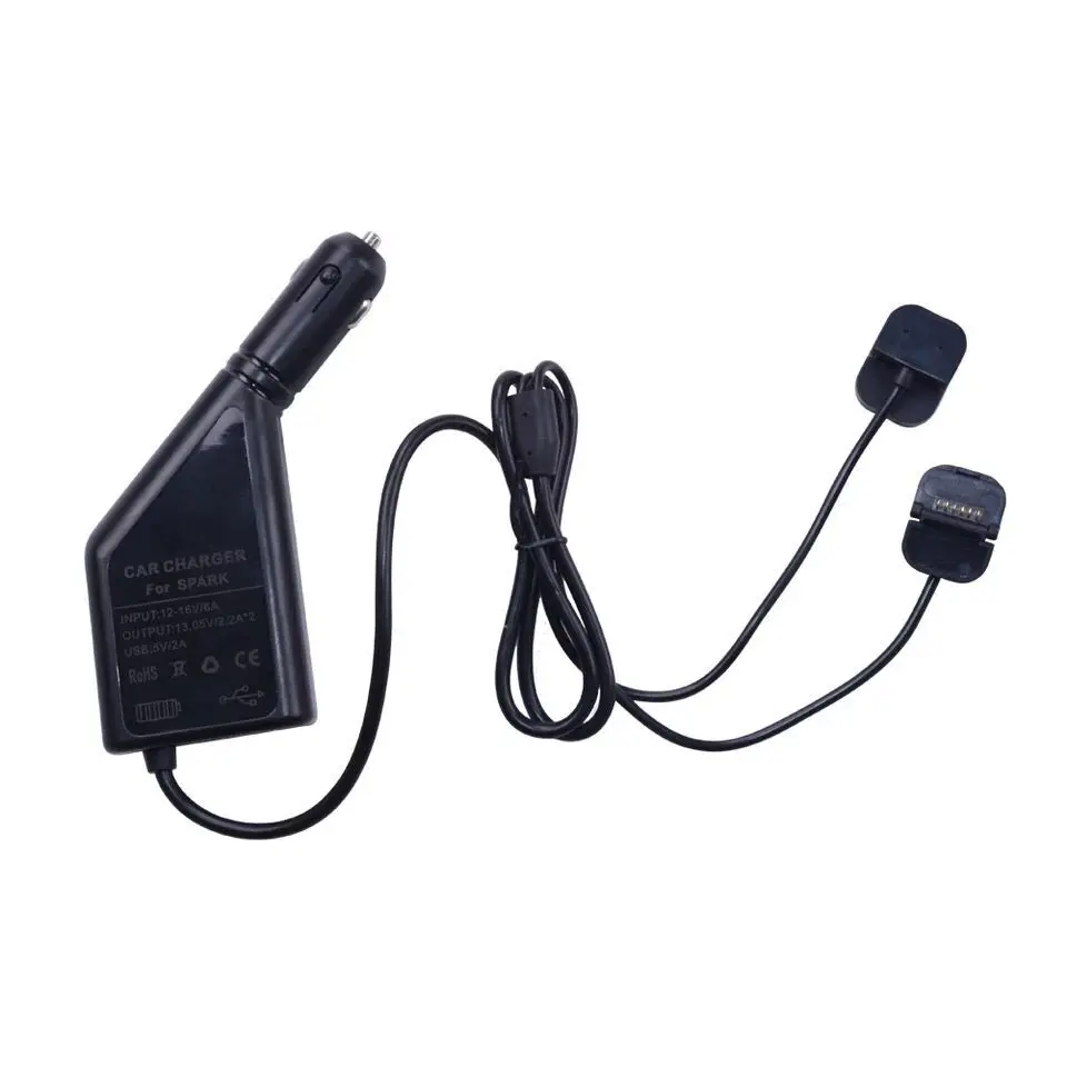 3 в 1 Автомобильное зарядное устройство Зарядка аккумулятора и usb порт