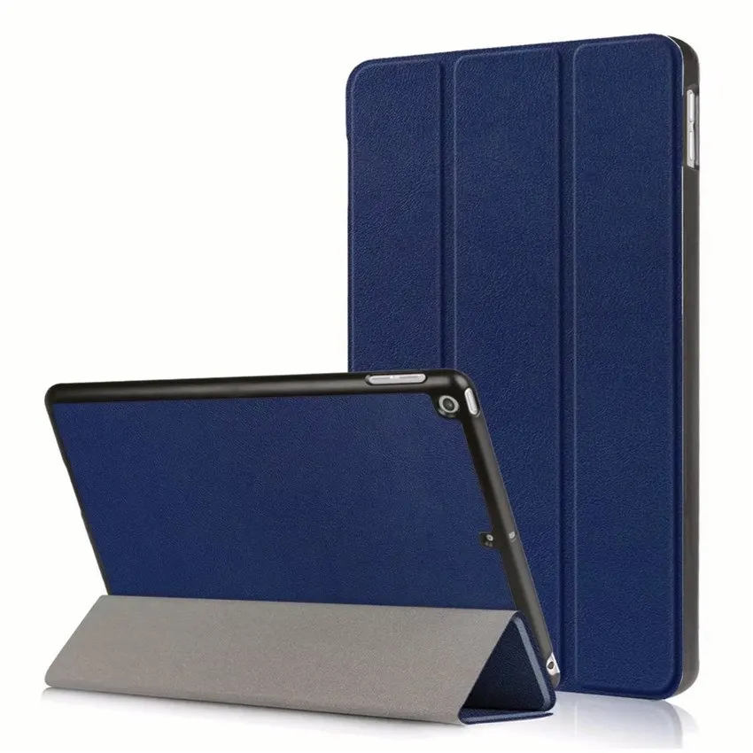 Deep Blue Умный чехол для нового Apple iPad 1893 1954 защитный чехол из искусственной кожи чехол-подставка чехол для iPad 9,7 планшета fundas чехол s - Цвет: Deep Blue