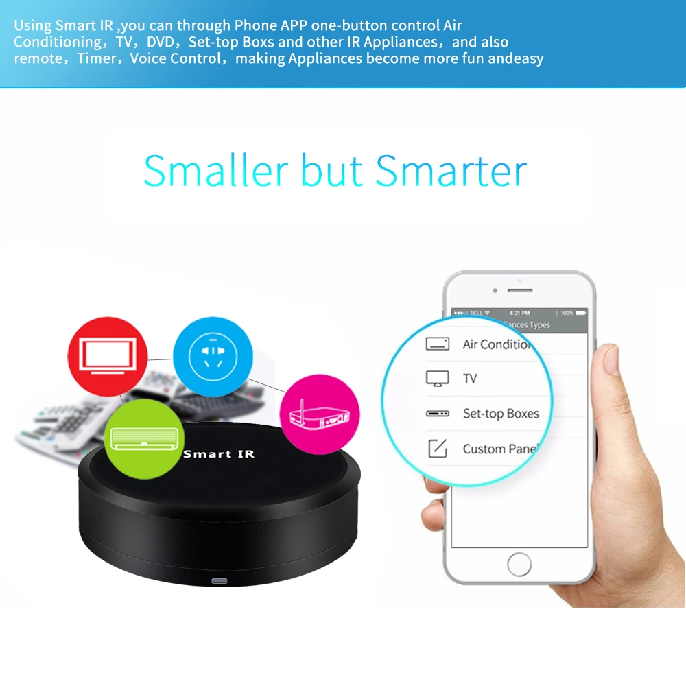 RSH Smart IR01 Wi Fi + Инфракрасный Универсальный пульт дистанционного управления с
