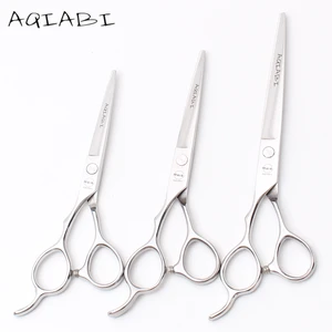 Парикмахерские ножницы A8000, профессиональные ножницы для стрижки и филировки, для левой руки, 5,5, 6, 7 дюймов