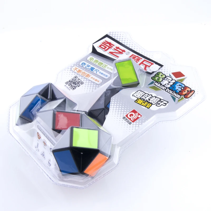 Красочная 36 сегментов Волшебная змея линейка забавная игра твист