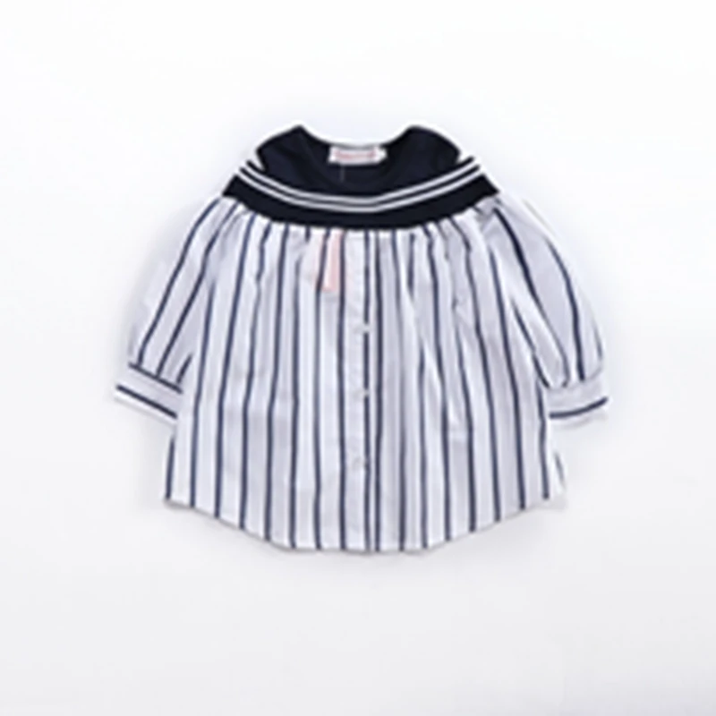 2018 Fashion Children Girls Cotton Nice Dresses Clothing Princess Dress Striped Casual Kids | Детская одежда и обувь