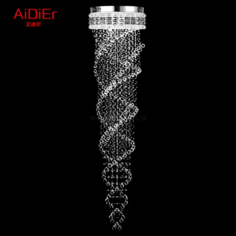 Современные хрустальные светильники новый листинг напольная вилла гостиная