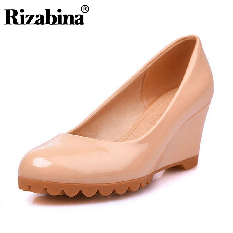 RIZABINA/Женская обувь на высоком каблуке модные офисные женские туфли лодочки