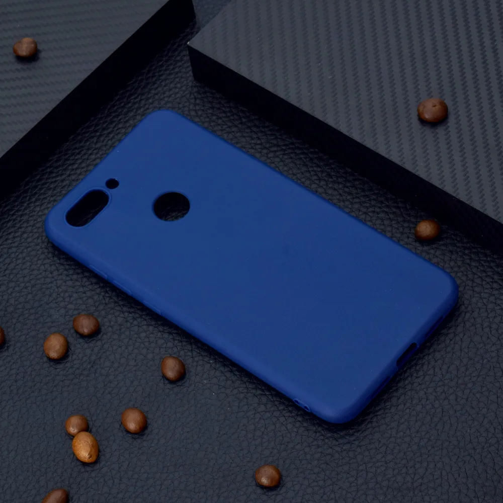 Милый яркий мягкий чехол для телефона Xiaomi 5X 6X A1 A2 матовый цветной | Мобильные