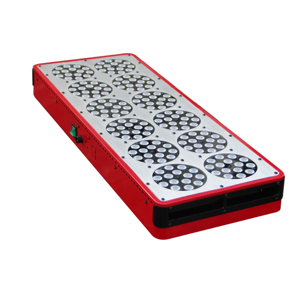 12 шт. Apollo полный спектр 900W 10 диапазонов светодиодный Grow светильник с 5 Вт