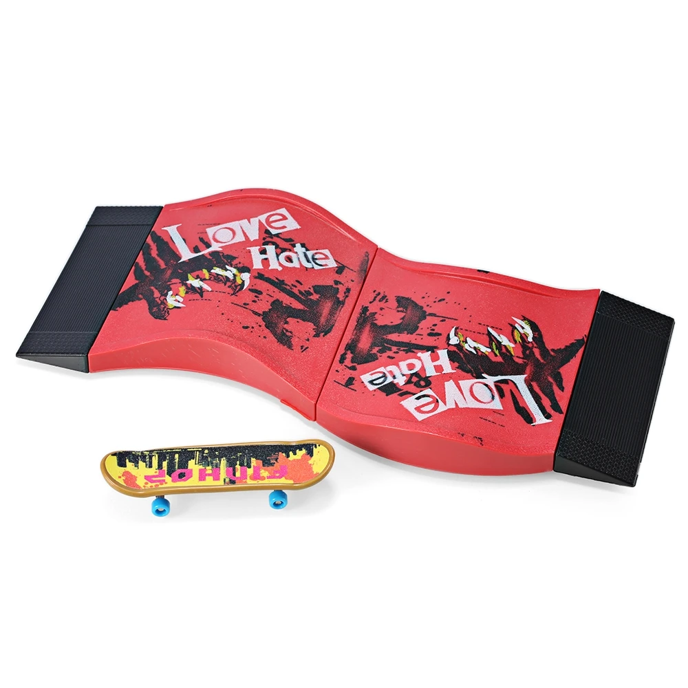 Клиренс 1 комплект скейт-парк рампы части для грифа Fingerboard Finger Board Ultimate Parks детские
