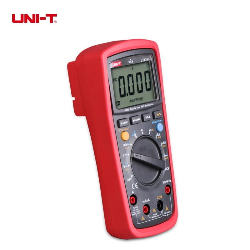 UNI-T Multimeters True RMS Multimeter Digital Display UT139 Series Test Low Pass Filter DC AC Voltage Current Temperature A/M |