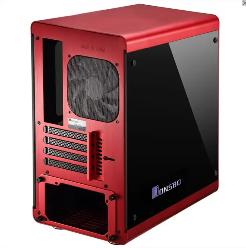JONSBO RM3 MicroATX чехол для ноутбука HTPC USB3.0 Алюминий шасси|computer case|jonsbo casecomputer chassis |