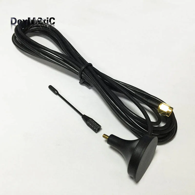 Антенна 3G 3dBi 900-1800 МГц 3M SMA Male GSM антенны размер 90 мм в длину | Мобильные телефоны и