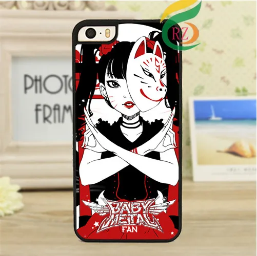 Babymetal 8 моды крышка корпуса оригинал сотовый телефон для iphone 4 4S 5 5S 5C SE 6 плюс S 7 #4932 |
