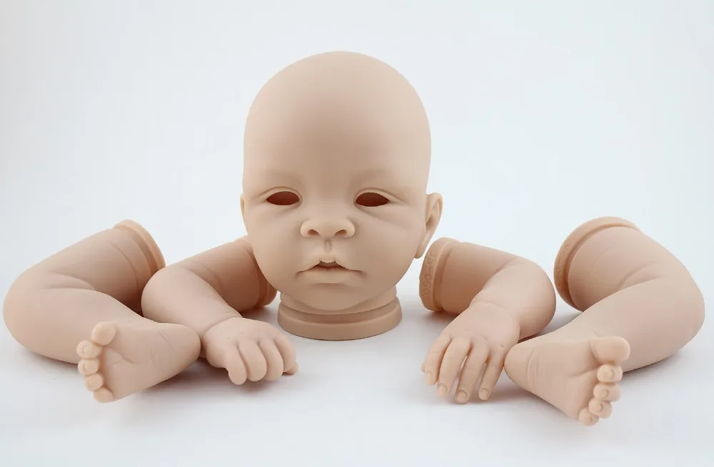 Набор детских кукол Reborn DIY 22 дюйма реалистичный BeBe Babies пустая ручная работа lol bebe