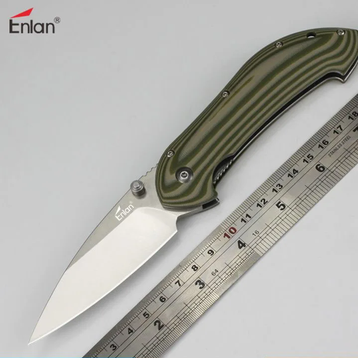 Складной нож Enlan EW081 2 8CR13Mov Ручка G10 тактический карманный для повседневного