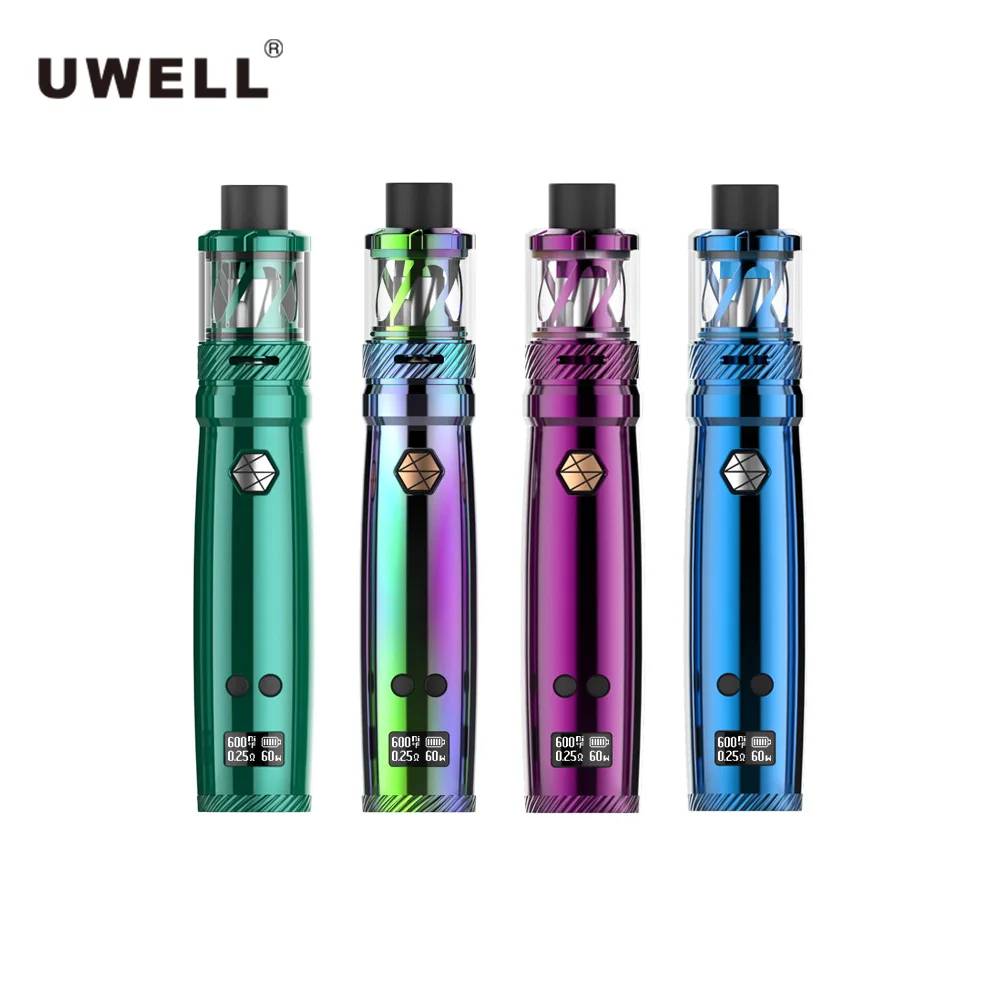 Оригинал 80 Вт Uwell Nunchaku Танк испаритель с 2 мл/5 мл распылитель электронная сигарета