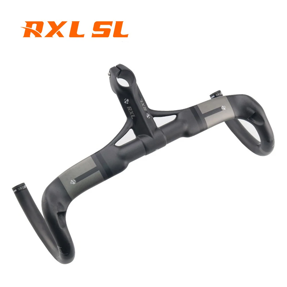 

RXL SL Carbon Handlebar Road Bike Bicycle Handlebar 28.6 UD Matt Integrated Handlebars 400/420/440mm Road Bike Bent Bar