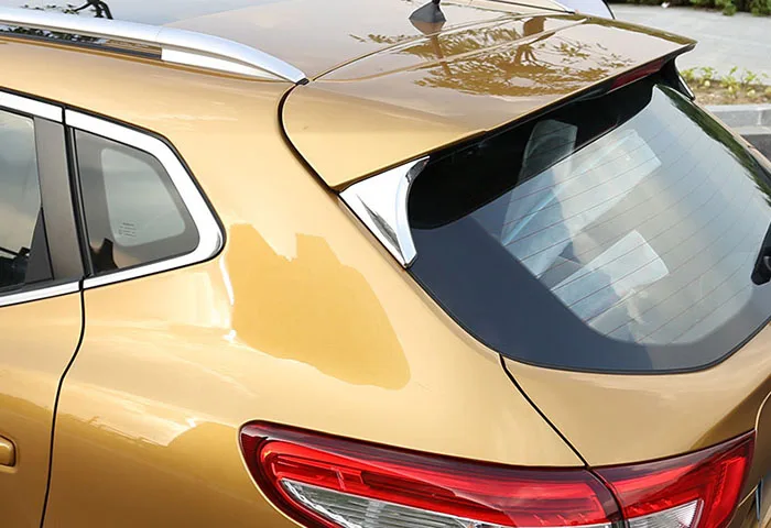 Автомобильный хромированный спойлер из АБС-пластика 2 шт. задняя дверь Обложка