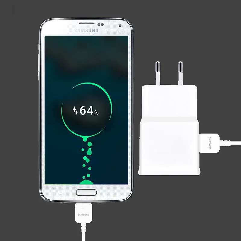 Samsung Galaxy S5 Note3 USB зарядное устройство ЕС США 1 м 3 0 микро кабель оригинальный