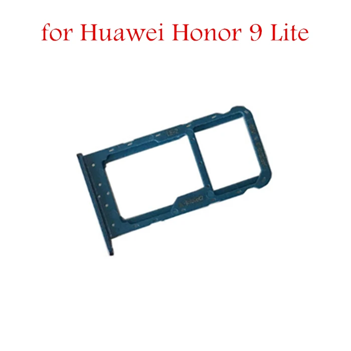 Для Huawei Honor 9 Lite держатель лотка для карт Micro SIM, Nano sim-карта памяти SD слот для карт памяти SIM адаптер держателя запасных Запчасти
