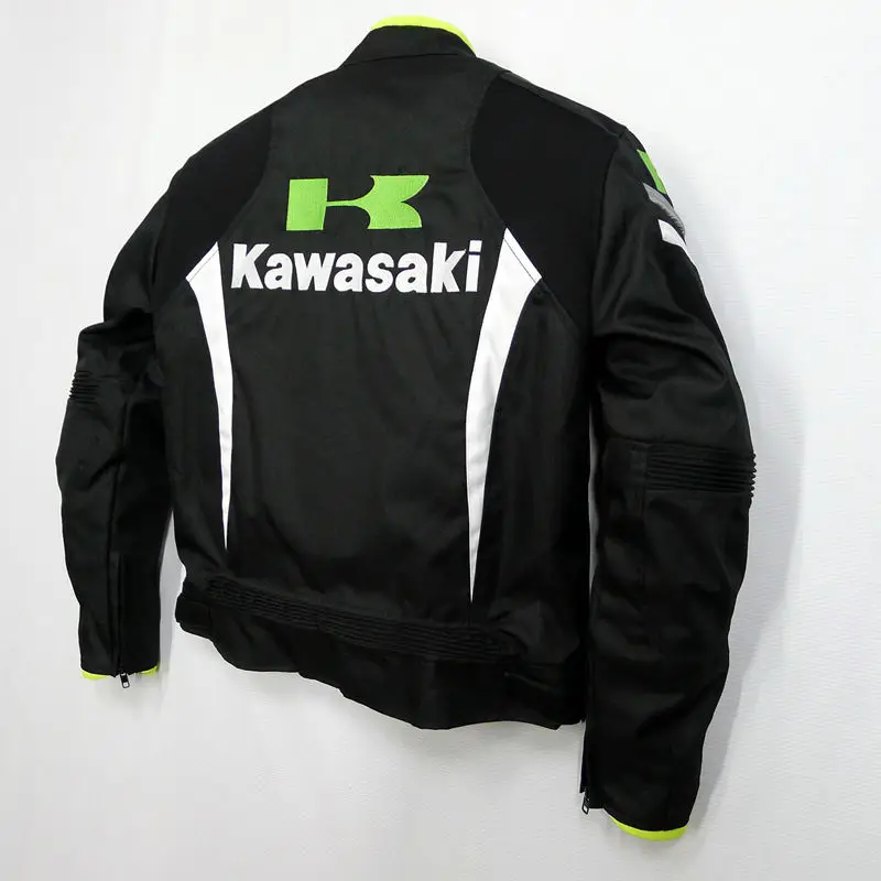 Новое прибытие Мужская куртка Kawasaki зимой Автогонки одежда мотоцикл одежда теплый съемный flaxard liner 02
