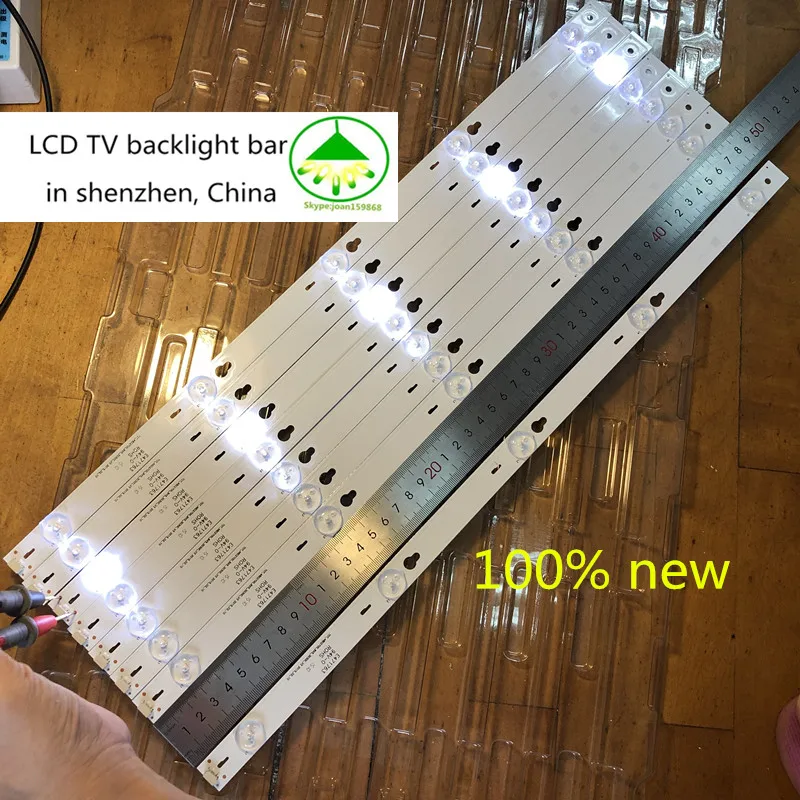 8 шт./партия, хорошее качество светодиодный Подсветка для TCL B48A858U B48A538 свет бар 4C-LB4805-HQ4 48HR330M05A1 V2