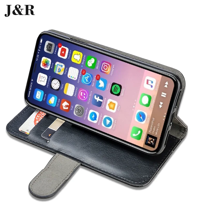 Роскошный кошелек Флип кожаный чехол для Apple IPhone X iphonex 5.8 дюймов Задняя крышка