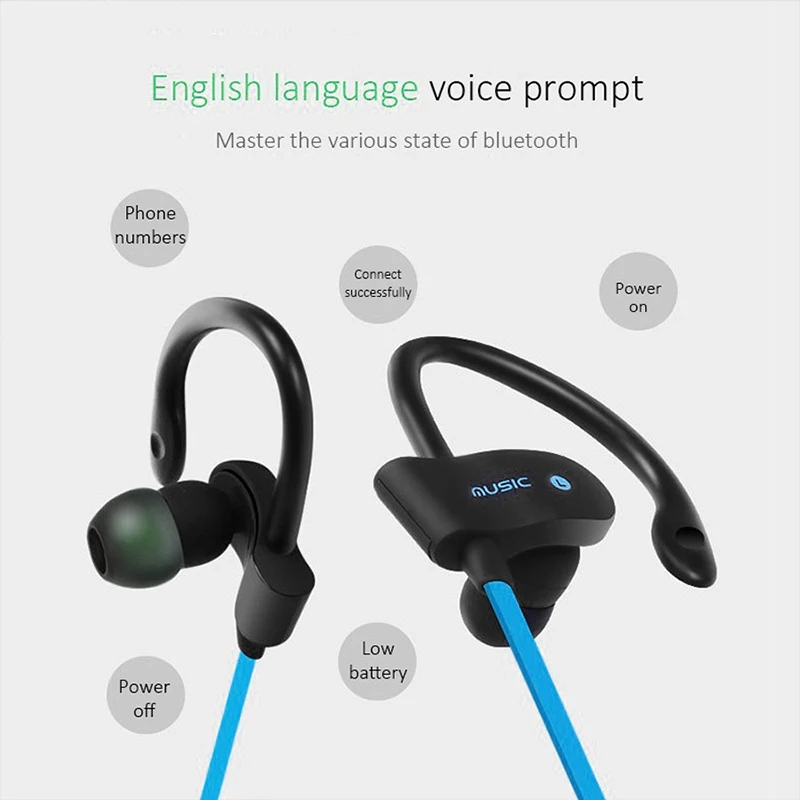 30 шт оптом беспроводные Bluetooth наушники спортивные стерео музыкальный плеер для