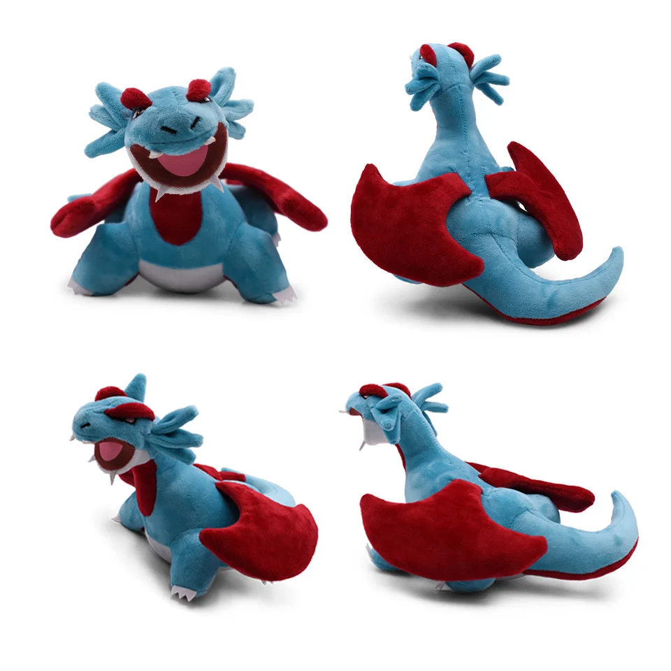 Багон супер Mege Salamence плюшевые мягкие куклы игрушки для детей Peluche японского аниме подарок на день рождения