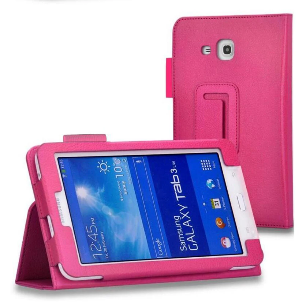 Для Samsung Galaxy Tab 3 Lite 7.0 T110 T111/Tab E T113 T116 Folio чехол 3G с авто Режим сна/Пробуждение