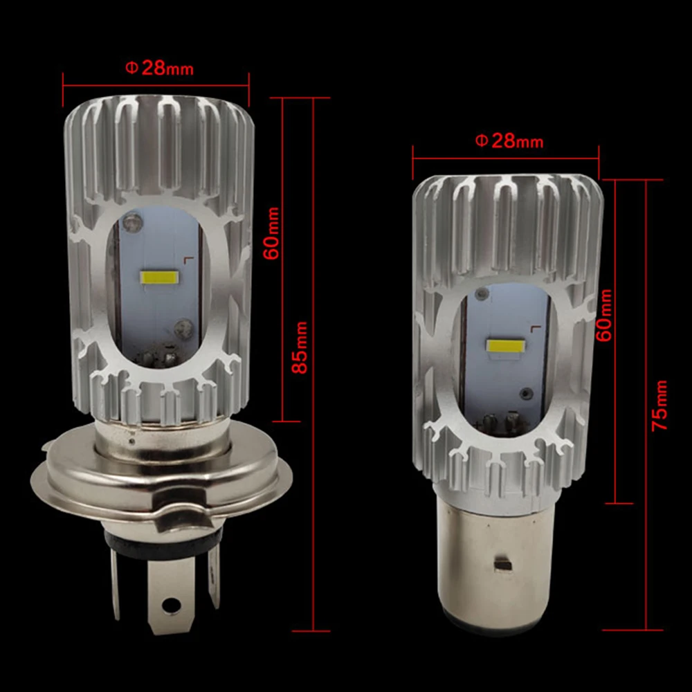 Fortek H4 светодиодные фары лампы для мотоцикла мото профессиональные 3000LM скутера