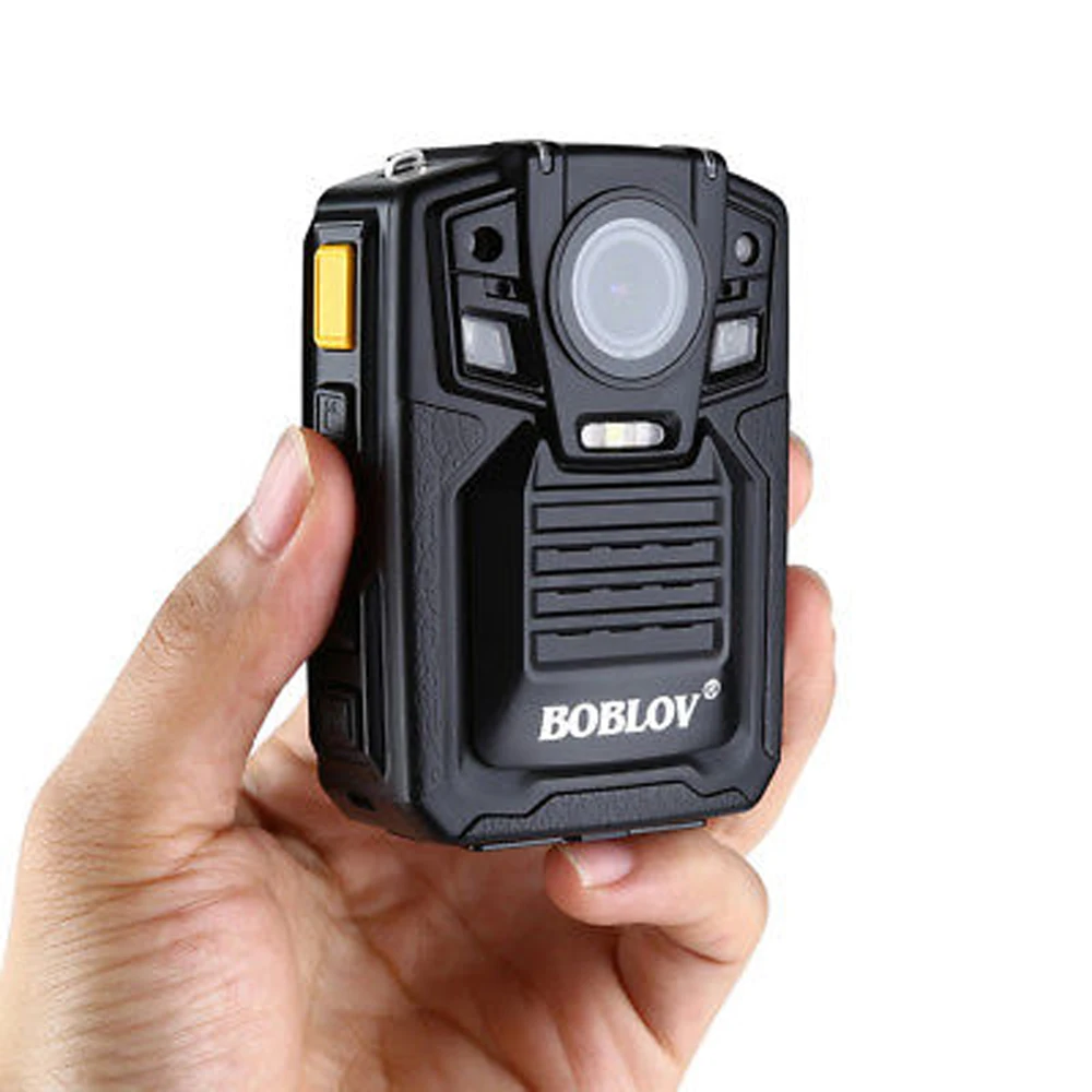BOBLOV HD66 02 полицейская камера HD 1296P Мини видеокамера 33MP безопасность ночное видение