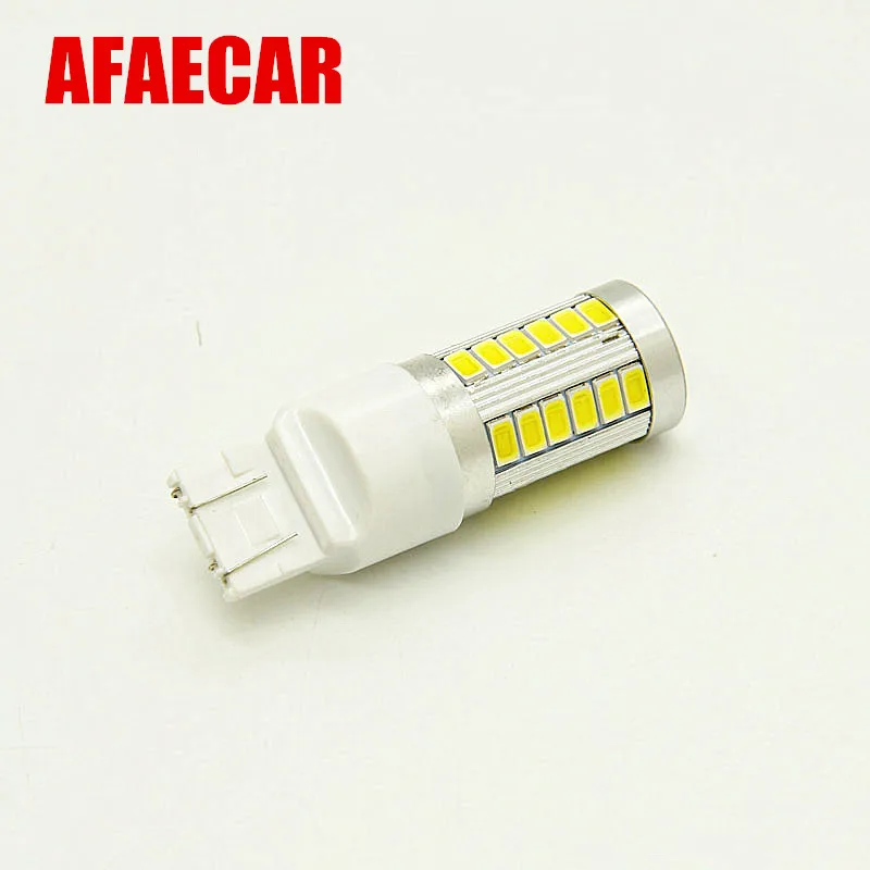 

10pcs T20 W21/5W 1300LM 7443 7440 W21W Car LED Bulb 7443 bay15d Auto signal light