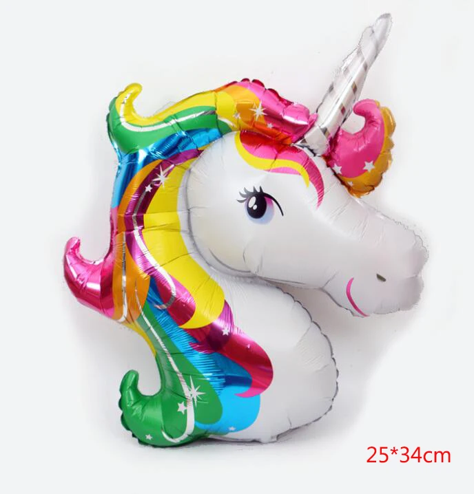 Unicorn Lucky 2 шт./лот мини Снеговик Санта Клаус дерево фольги шары Счастливого Рождества украшения надувные воздушные шары для вечеринки поставки игрушки - Цвет: Unicorn