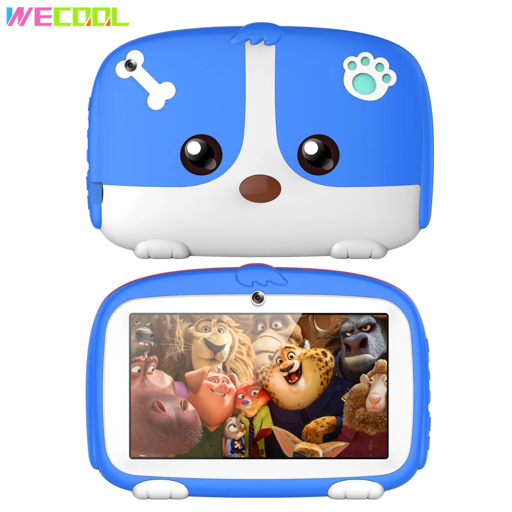 Wecool K7 детский планшетный ПК 7 дюймов андроид 5.1 Обучение детей PAD четырёхъядерный 8
