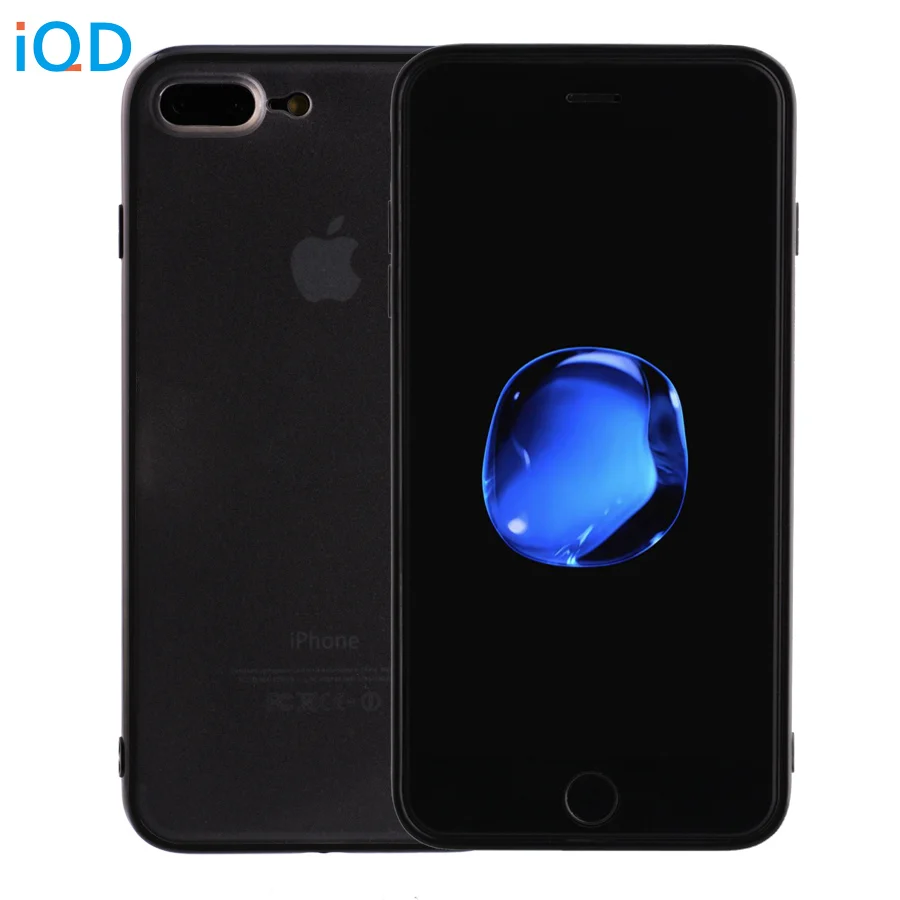 IQD чехол-бампер для Apple iPhone 8 7 plus, защитный чехол, устойчивый к царапинам, ТПУ карамельного цвета, изысканный чехол для телефона s 6 6s Plus
