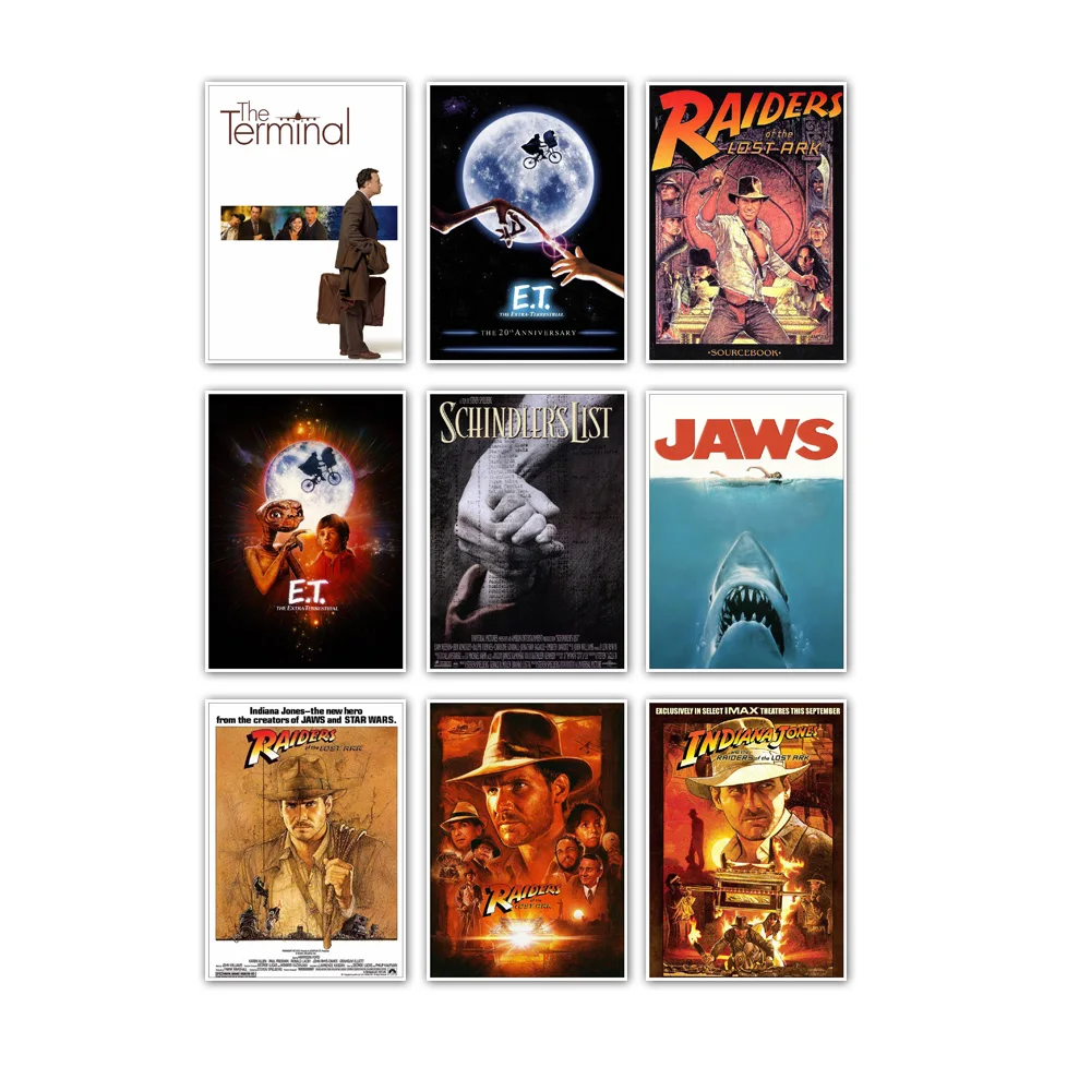 25 шт. E.T. /JAWS/The Termina/Парк Юрского периода Спилберга Стикеры из фильмов для мотоцикла багаж крутые забавные наклейки