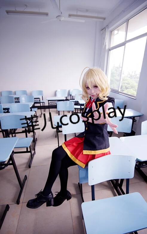 Фото Riddle Story of Devil Akuma no Riddle Hashiri Nio Косплей Костюм Школьная форма по индивидуальному заказу для Хэллоуина, рождественской вечеринки, потому что №3