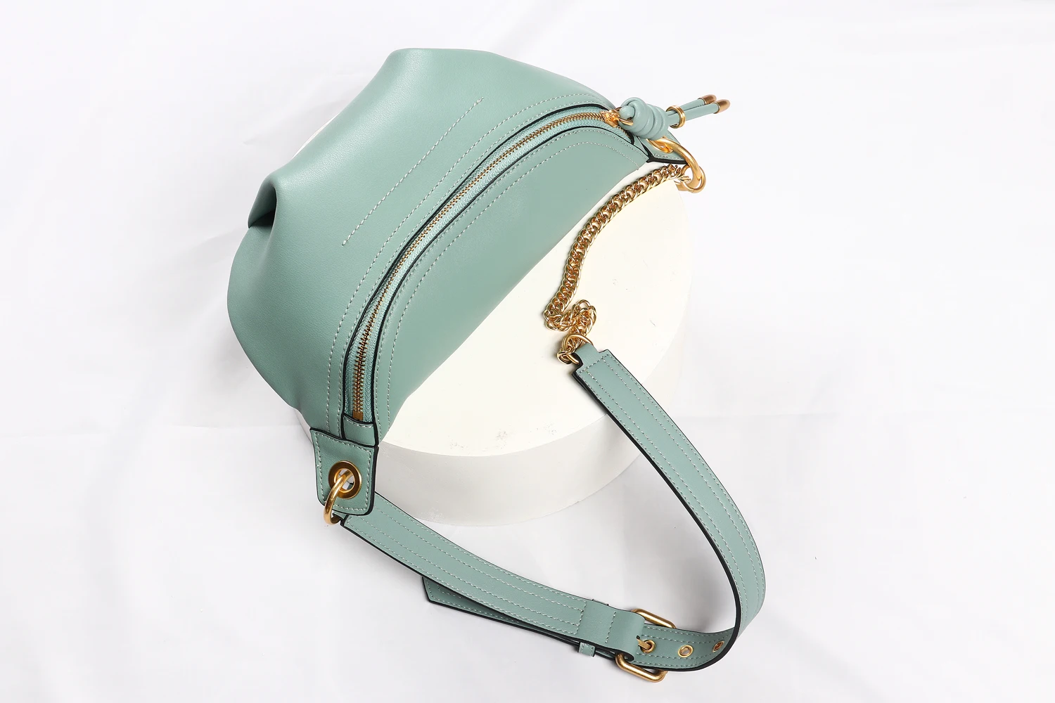 BRIGGS Waist Packs Genuine Leather Crossbody Bags For Women Chest Bag Luxury Handbags Women Bags Designer Ladies Purse