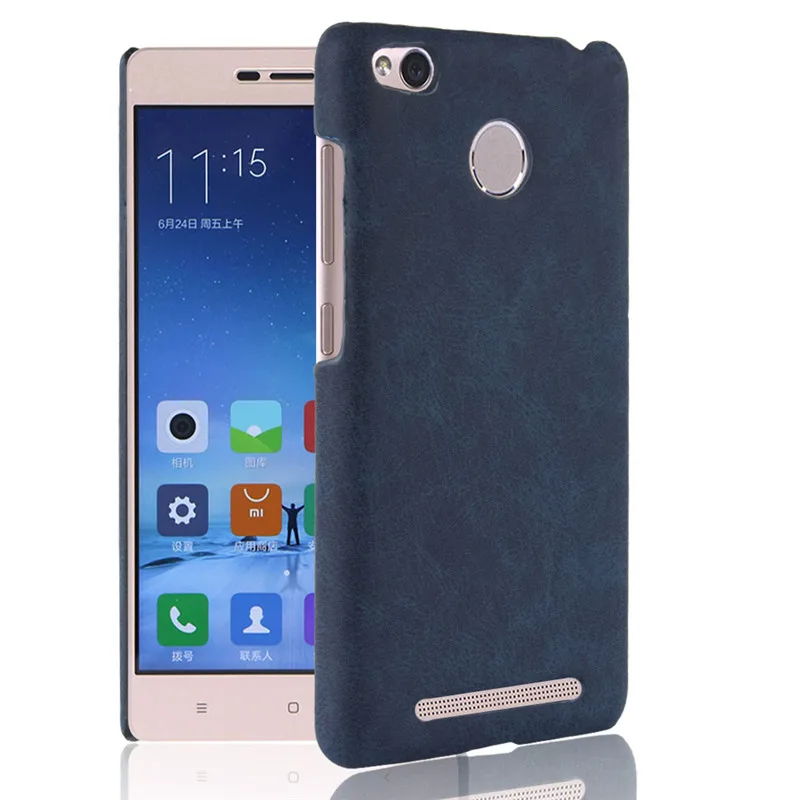 Для Xiaomi Redmi 3 S Чехол Redmi3S чехол 5 0 жесткий для телефона из искусственной кожи Xiomi Pro