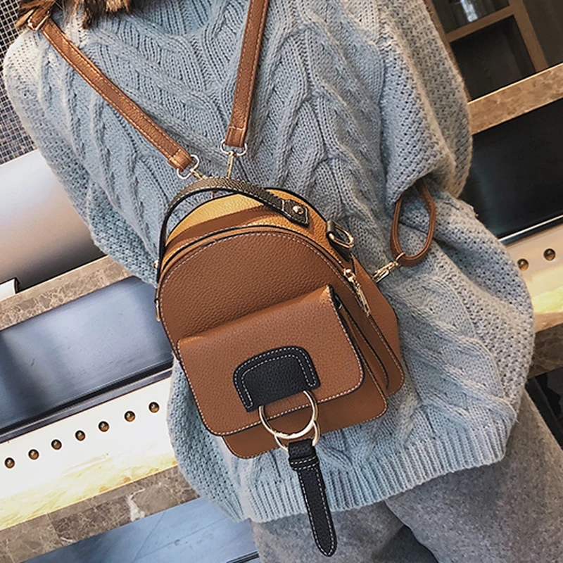 2019 женский кожаный рюкзак детский мини-рюкзак для женщин милый